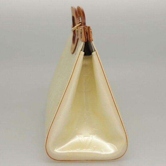 LOUIS VUITTON Monogram Vernis Roxbury Drive Hand Bag Perle M91374 Auth 134503 - Picture 4 of 16